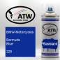 Preview: BMW-Motorcycles, Bermuda Blue, 225: 400ml Sprühdose, von ATW Autoteile West.